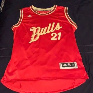Jimmy Butler #21 Christmas 2015-2016 Bulls Jersey